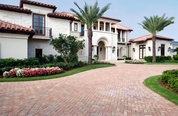 Residential Paver Driveway in Tomball, TX